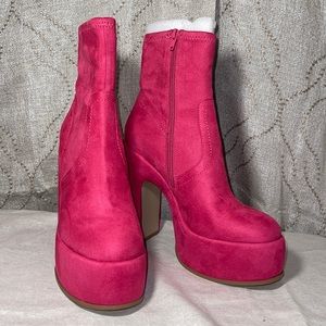 Steve Madden Stassie Boot Pink